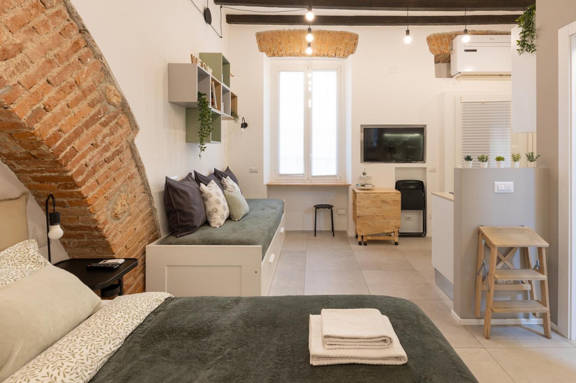 Bricks & Beams Studio In The Key Area Of Milan Exterior photo